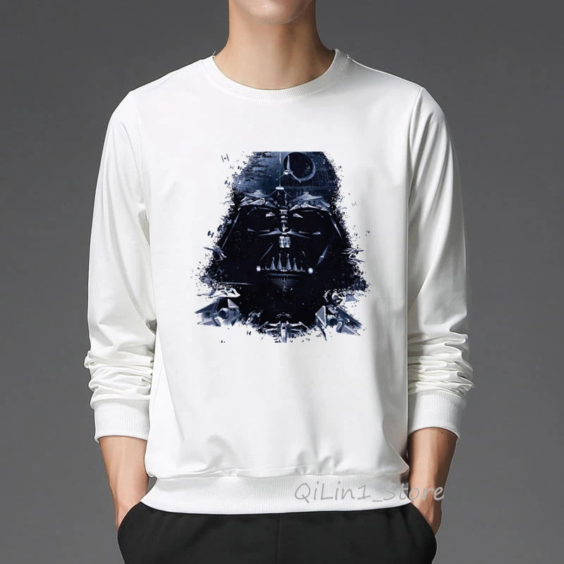 Cool Star wars ослушаться дизайн для мужчин и женщин Длинные рукава Спортивный костюм Мужская Шляпа Стильная толстовка унисекс с капюшоном в стиле «хип-хоп» рок moletom Infantil Menino, уличная одежда