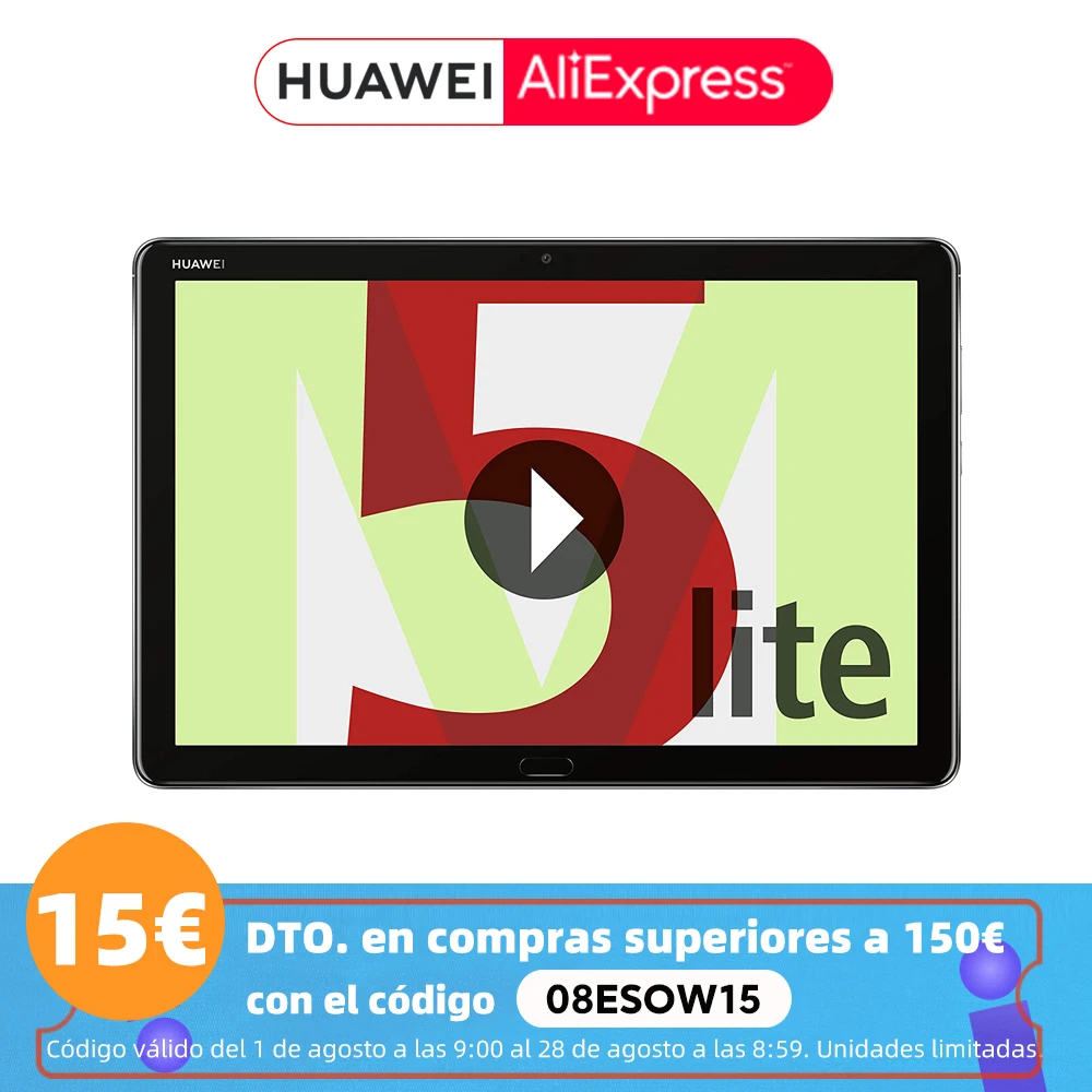 Смартфон HUAWEI MediaPad M5 Lite на Android 10 1 восемь ядер экран 8 0 дюйма 4 Гб + 64 ГБ | Компьютеры и