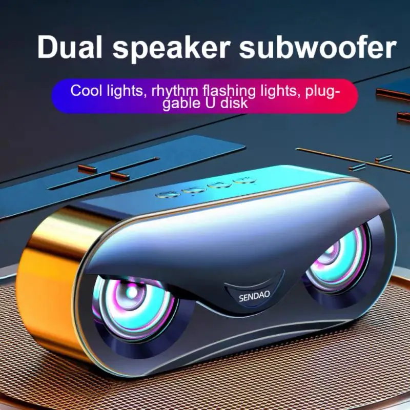 Беспроводная Bluetooth-колонка с функцией FM-радио и будильником | Электроника