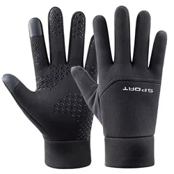 2021 Winter Warm Touchscreen Man Gloves Waterproof Women Non-Slip Reflective Windproof Ski Cycling Sports Glove