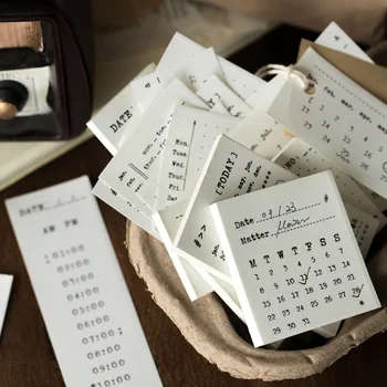 

50 Sheets Kawaii Time Date Week Check Memo Pad Agenda List Notepad Diary Stationery School Office Supplies Bullet Journal sl2673