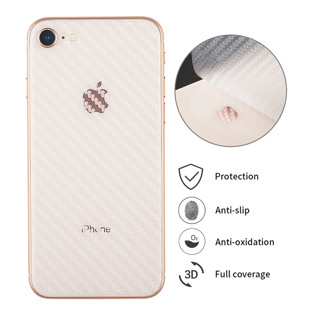 Наклейки для iPhone 7 8 SE 2020 задняя пленка 6 6S Plus X XS XR 12 11 Pro Max Mini защитная из