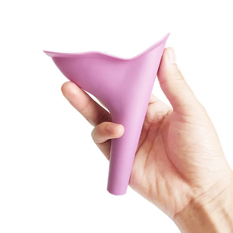 

2 Pcs Portable Pee Funnel for Women Mini Toilet Standing Piss Female Urinal Outdoor Travel Camping Urine Device 3 Colors