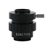 Microscope Camera Adapter SZMCTV 1/2 1/3 0.5X 1X C-mount Adapter Lens For Simul Focal Trinocular Stereo Microscope ► Photo 3/6