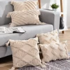 Handmade Beige Sofa Pillow Case Cover  1