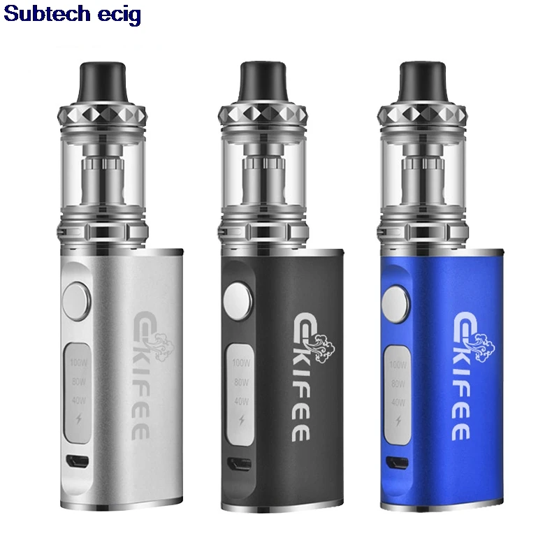 Vape kit 100W 2200mAh Box Mod E-Cigarettes Large Capacity 3ml tank Vape Set Vape Pen Evaporator Electronic Cigarette vaporizer