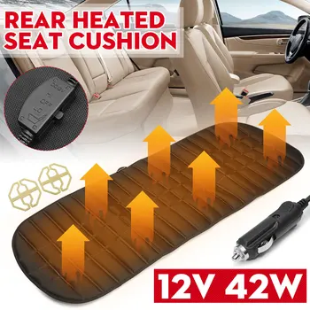 

12V 42W Car Rear Heated Seat Pad Car Heater Cushion Cover Auto Winter Warmer Heater Seatback Cardriver