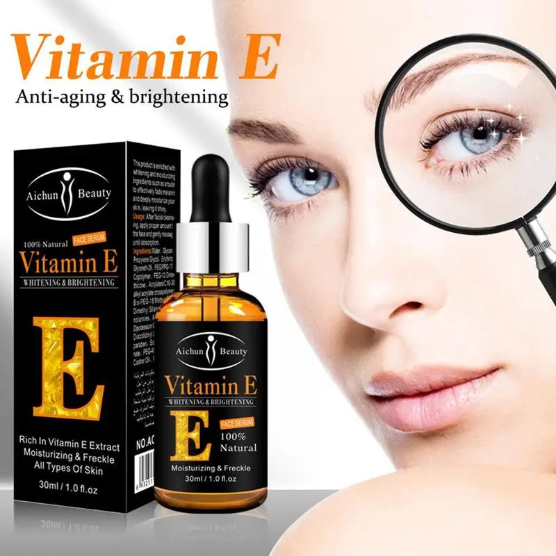 face serum with vitamin e