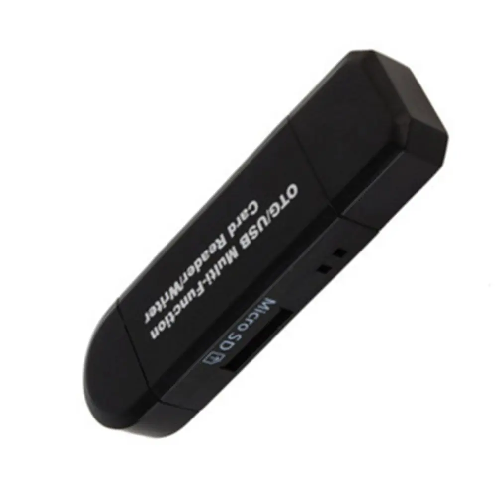 3 в 1 USB2.0 компьютер кард-ридер многофункциональный стол кард-ридер многофункциональная Функция Otg с высоким уровнем Скорость Tf/безопаностью цифрового для Android и ПК
