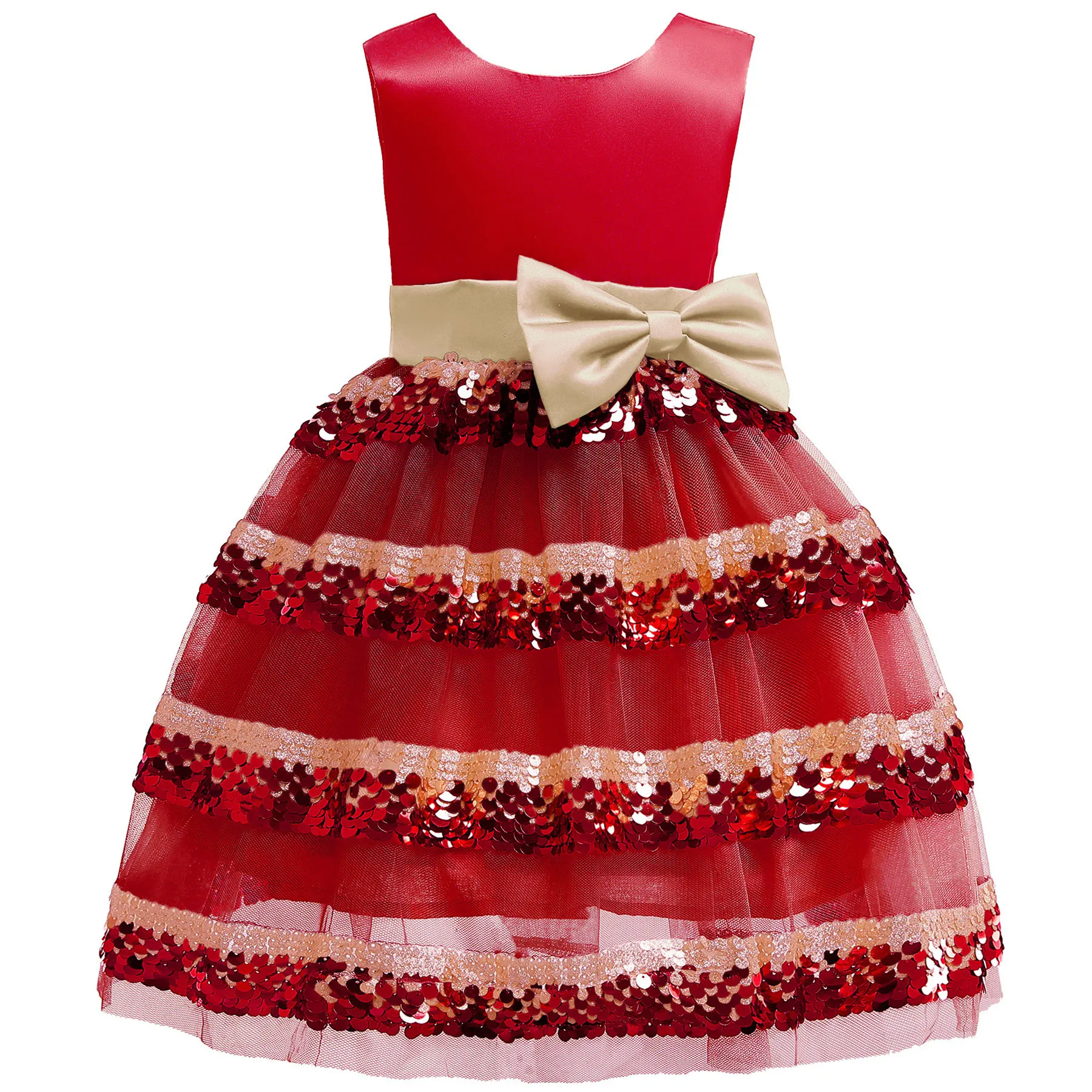 Платье принцессы для маленьких девочек с блестками и цветочным узором; нарядные платья на свадьбу; детское элегантное платье в полоску; Рождественский костюм; vestidos; одежда