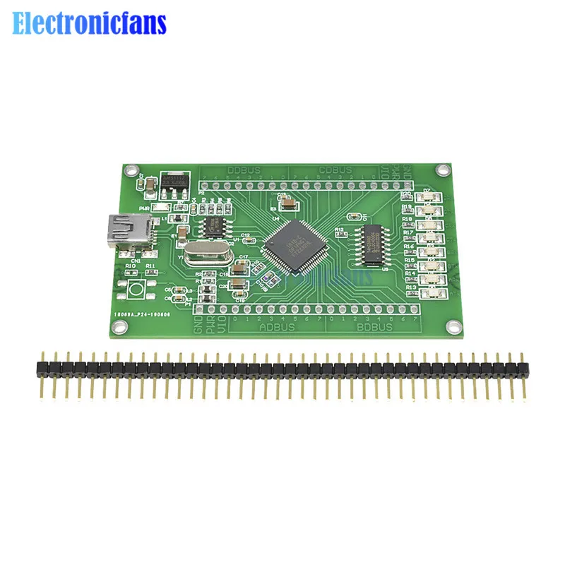 FT2232HL макетная плата основная плата USB2.0 высокая скорость сбора данных USB к SPI мини FT4232H UM232H модуль развития