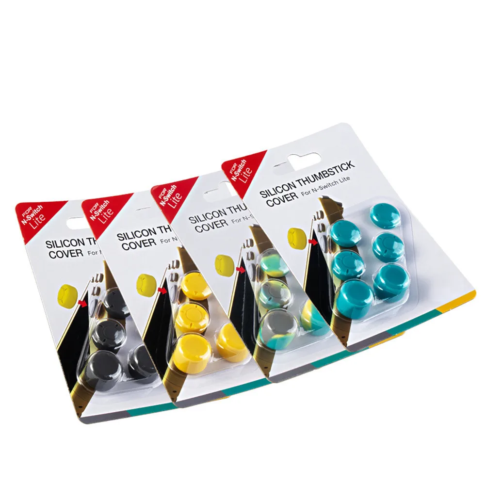 

Silicone Joystick Thumb Stick Cover for Nintend Switch lite Joystick Button Key Grip Cover Caps for N-Switch Lite Accessories