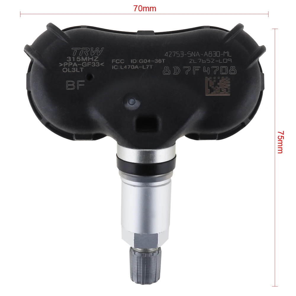 42753-SNA-A830-M1 TPMS датчик давления в шинах автомобильные инструменты для Honda Civic CR-Z Odyssey