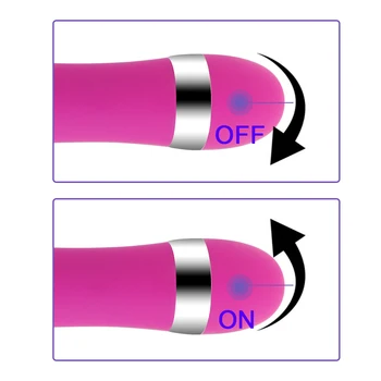 Long/Short Dildo Vibrator Av Stick Vibrator G Spot Massager Magic Wand Clitoris Sex Toys Women Sex Product Lesbian Masturbator 5