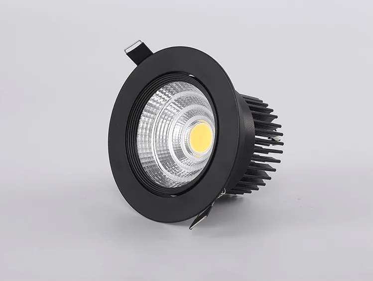 Led Downlight Dimmable lamp 3w 5w 7W 12w 15w 20w 30w 40w cob led spot AC 110V 220V ceiling recessed downlights round panel light