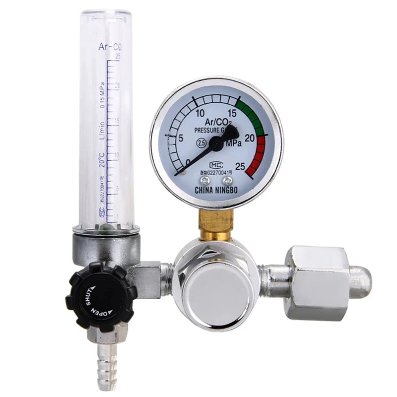 Welding & Soldering Argon Co2 Welding Regulator 025Mpa Pressure Gauge