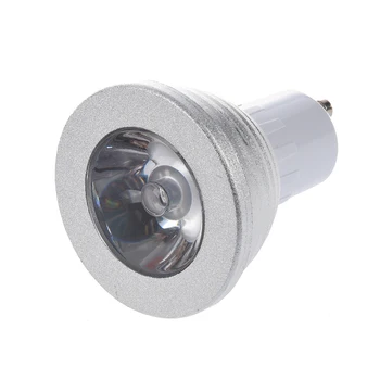 

Dimmable GU10 RGB LED Spotlight Bulb Color Changing With Remote Control