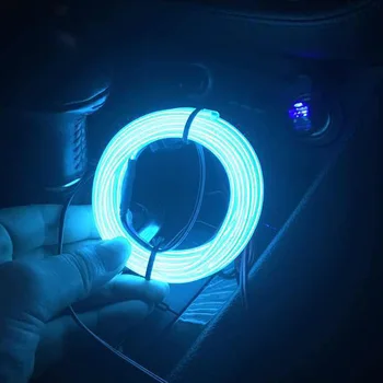 

Car Atmosphere Lights EL Neon Wire Strip Auto Interior Decorative for Subaru Forester Outback Legacy Impreza XV BRZ
