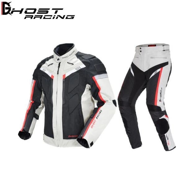 Мужская мотоциклетная куртка GHOST RACING водонепроницаемая защитное снаряжение для