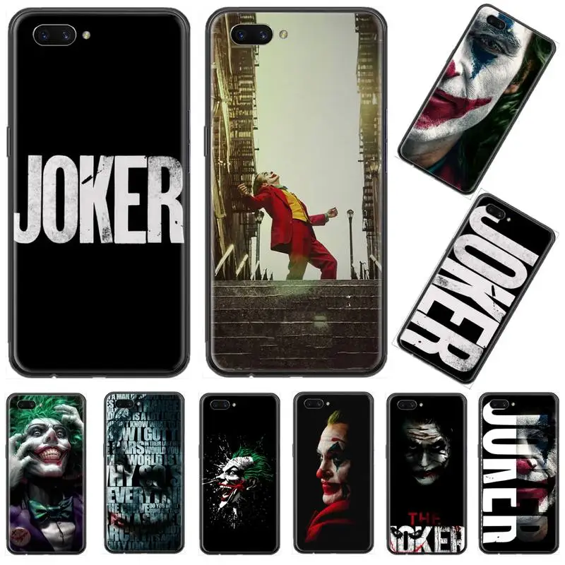 

Joker movie Phone Case For OPPO R9 R11 R15 R17 RENO Realme S PLUS Normal 2z 3 5 C2 pro