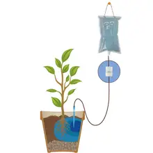 

40%HOT1 Set Flower Watering Bag Time-saving Adjustable Flow Rate PP Portable Self Watering Device for Home