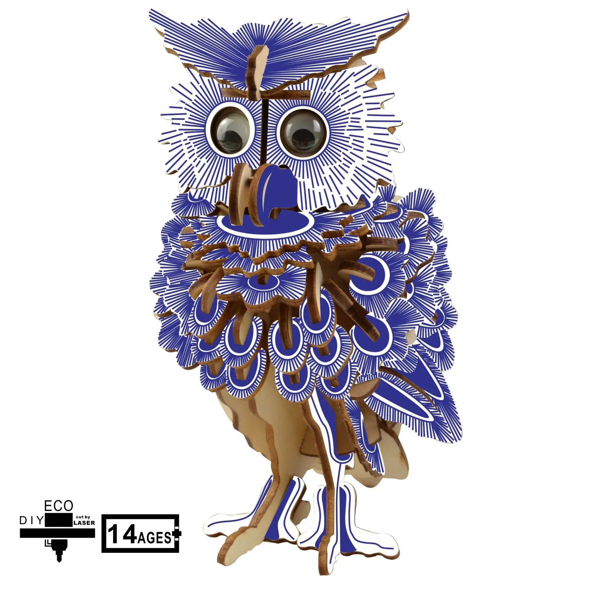 

Wooden ornament 3D three-dimensional assembly model puzzle manual simulation product wooden boy children adult animal puzzle toy