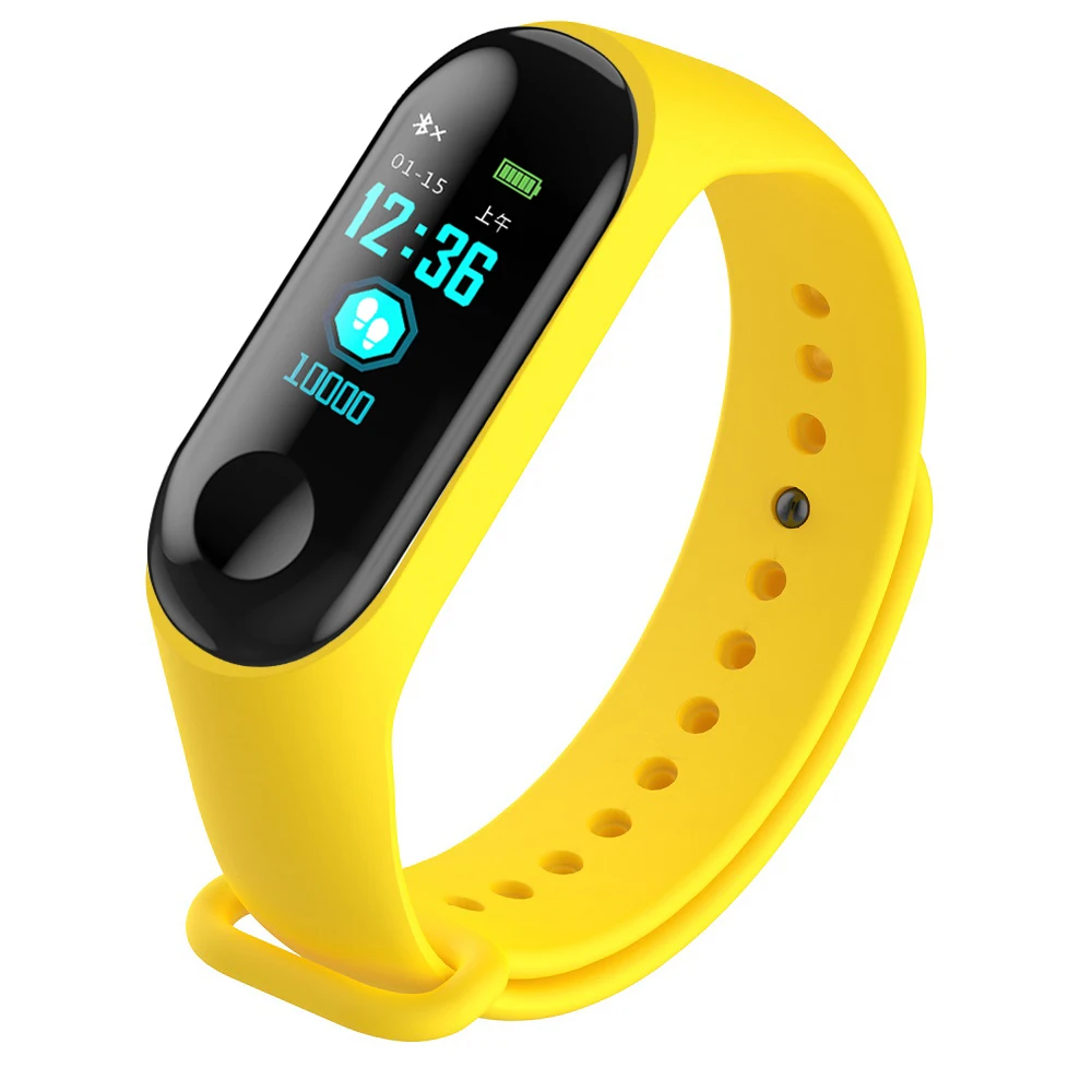 >> BÁO GIÁ FITNESS M3 COLOR SCREEN SMART SPORT BRACELET ACTIVITY RUNNING TRACKER HEART RATE FOR CHILDREN MEN WOMEN WATCH | Shopee Lazada Sendo Tiki mới nhất 102 Fitness M3 Color Screen Smart Sport Bracelet Activity Running Tracker Heart Rate For Children Men Women Watch For IOS Android M4