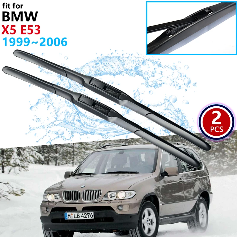 Наклейки на стеклоочистители лобового стекла для BMW X5 E53 1999 ~ 2006 2000 2001 2002 2003 2004 |