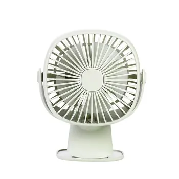 

Creative Personality Multi-function Square Box 360 Degree Rotating Usb Night Light Charging Clip Fan Summer Portable Small Fan