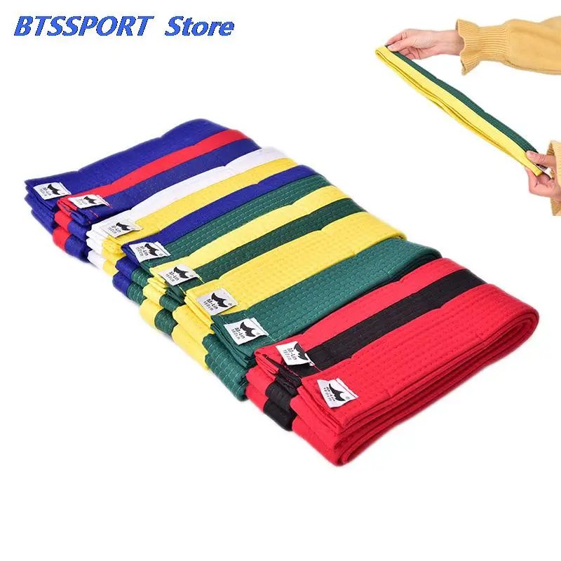 Taekwondo Belt Karate New High Quality Durable Comfortable Double Wrap Belt Professional Martial