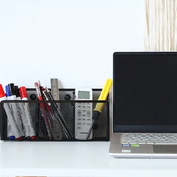 

netic Pencil Holder netic Metal Mesh Pencil Holder Storage Basket for School Locker Whiteboard Refrigerator