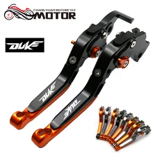 CNC aluminio motocicleta palanca para KTM Duque 125 de 200, 390 duke- de plegable ajustable alargamiento de embrague de freno palancas