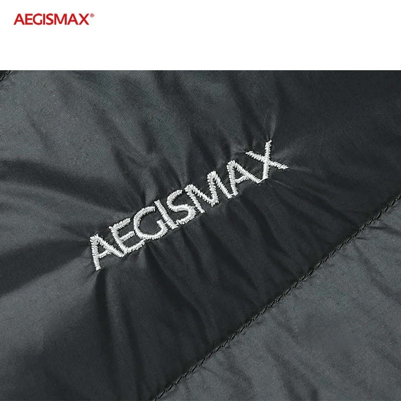 AEGISMAX Ultra-Light 800FP 95% White Goose Down Keep Warm Outdoor Camping Autumn Winter Men Down Jacket