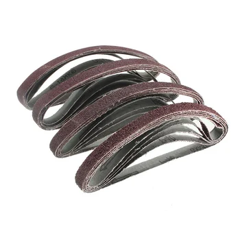 

20Pack 1/2 x 18 40-120Grit Mixed Powerfile Sanding Belts Fit For Black &Decker