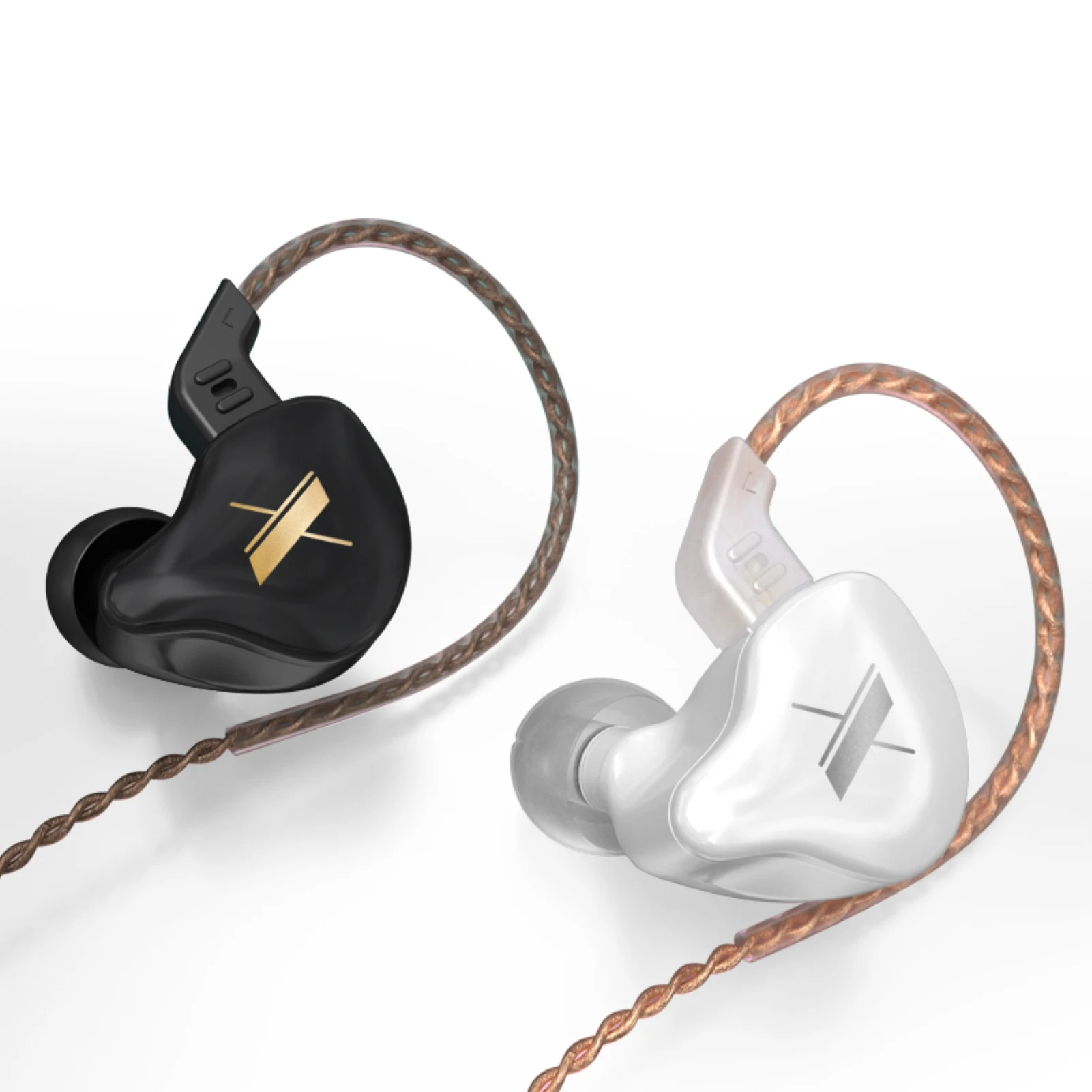 KZ EDX Wired Dynamic HiFi Heavy Bass In ear Gaming Earphone with Microphone 23 Wired Earphone Phone Accessories