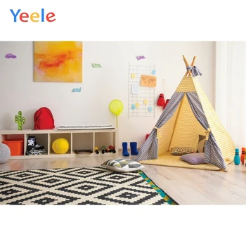 

Yeele Backdrops for Baby Shower Child Room Tent Toys Photographic Backgrounds Photo Shoot Decor Vinyl Props Photocall Photozone