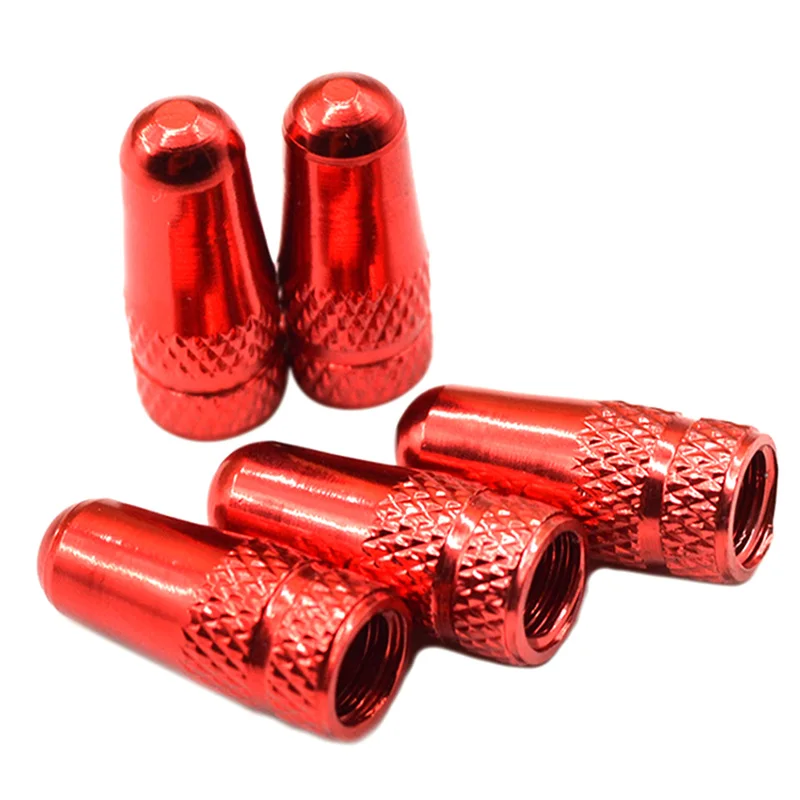 1 Pcs Pointed Bicycle Aluminum Alloy Special Nozzle Valve Nozzle Cover Cover Accessories Color Cap Outdoor Bicycle I8A8