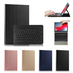 Чехол с клавиатурой для iPad Pro 11 2018 чехол для планшета из искусственной кожи откидная крышка устойчивый планшетный протектор со съемными