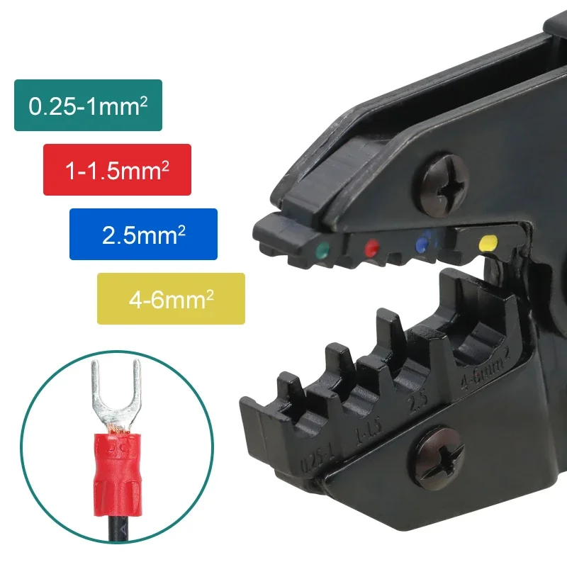 압착 펜치 클램프 도구 캡/동축 케이블 터미널 키트 230mm HS-40J 다기능 탄소강 다기능