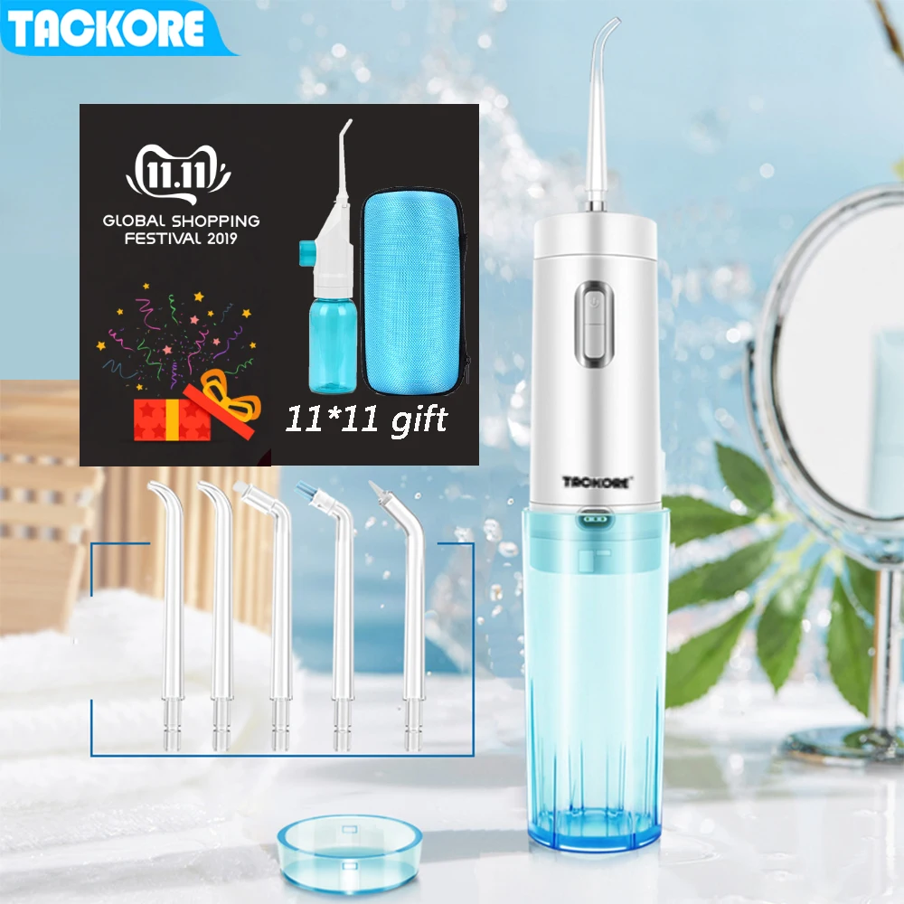 En Ligne Irrigateur Oral dentaire Portable irrigateur Oral pliant dents nettoyage eau fil dentaire irrigateur dentaire walterpik