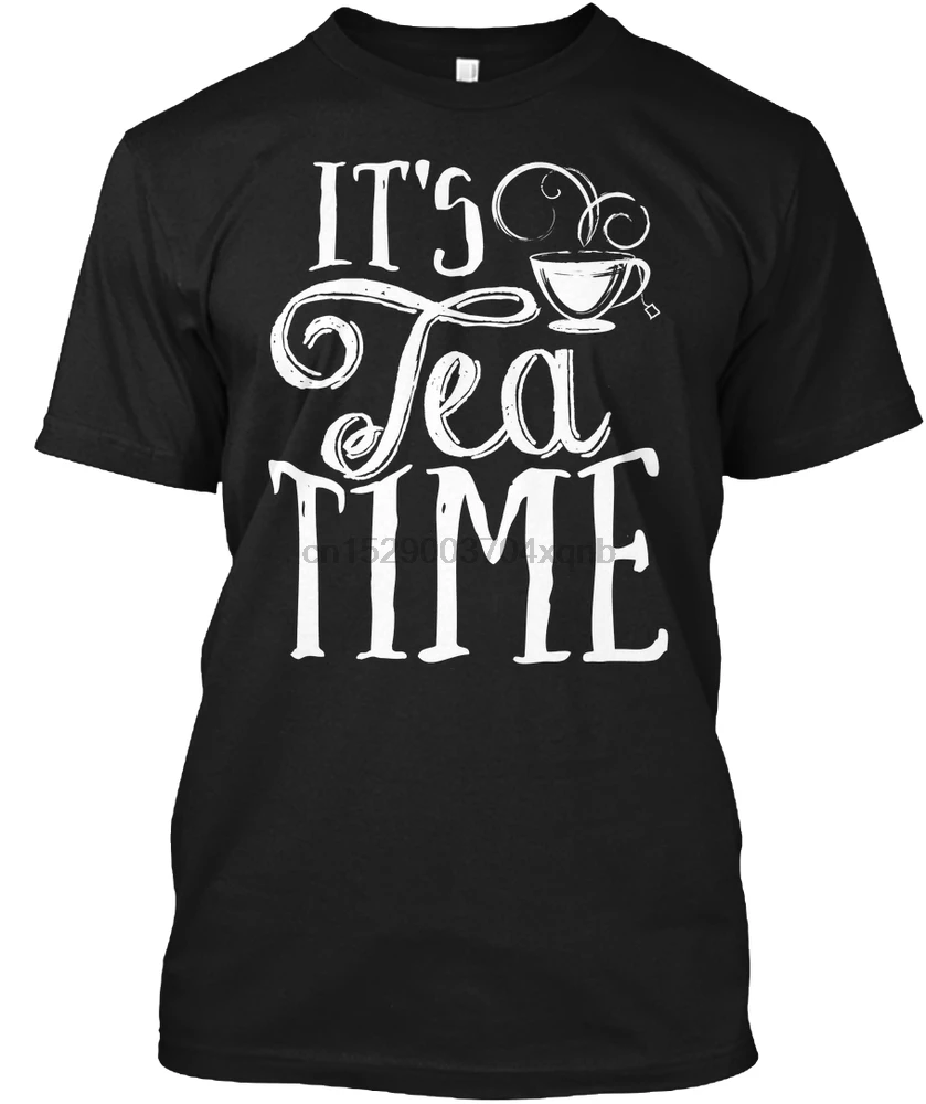 Мужская футболка it's tea time женская и | одежда