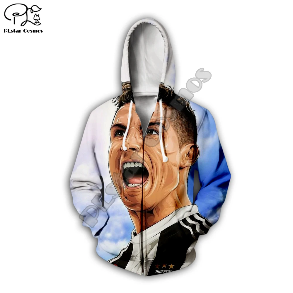 PLstar Cosmos Cristiano Ronaldo CR7 толстовка с капюшоном с 3D принтом/Толстовка/куртка/мужская женская хип-хоп Забавный стиль-4