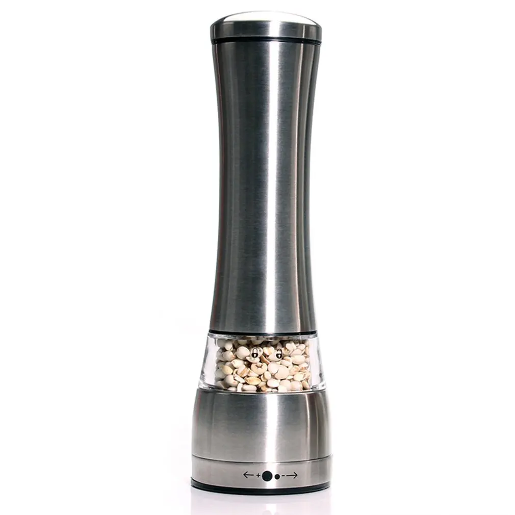 

High-End Home Electric Pepper Mill Western Restaurant Grinder Electric Grinder Pepper Mill Pepper Grinder Drop Shipping Sale
