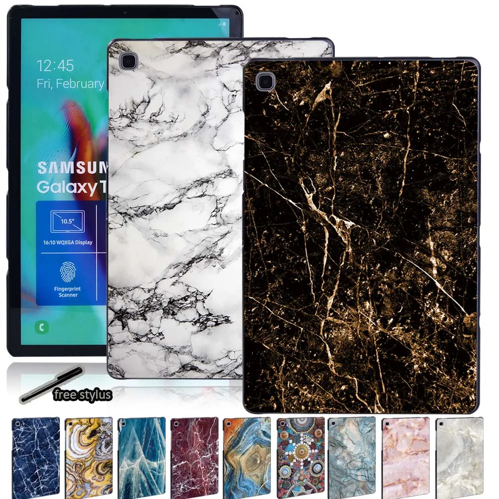 

Tablet Case for Samsung Galaxy Tab A 10.1(T580/510)/A 7.0 T280/A 9.7 T550/10.5 T590/S5e(T720/725)/E 9.6(T560/561) - Marble Case