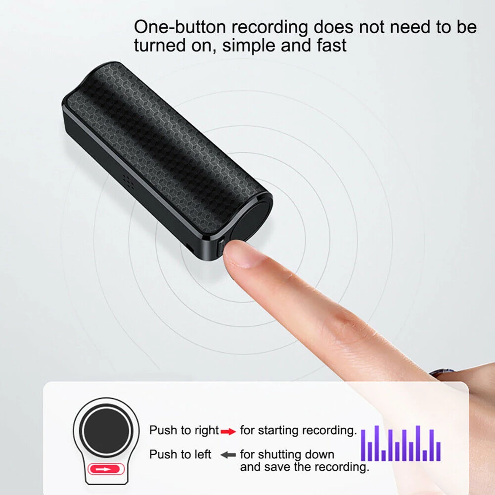 Mini Waterproof MP3 Voice Audio Smart Recorder