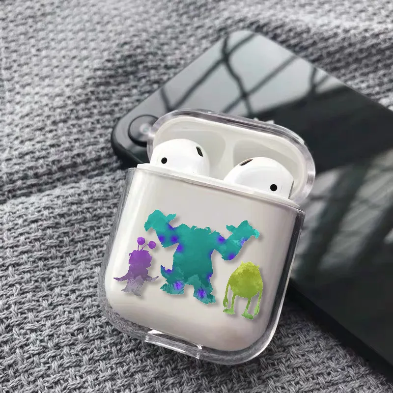 Чехол для наушников с изображением короля льва из мультфильма для Apple iPhone, зарядная коробка для AirPods Pro, жесткий прозрачный защитный чехол - Цвет: 5