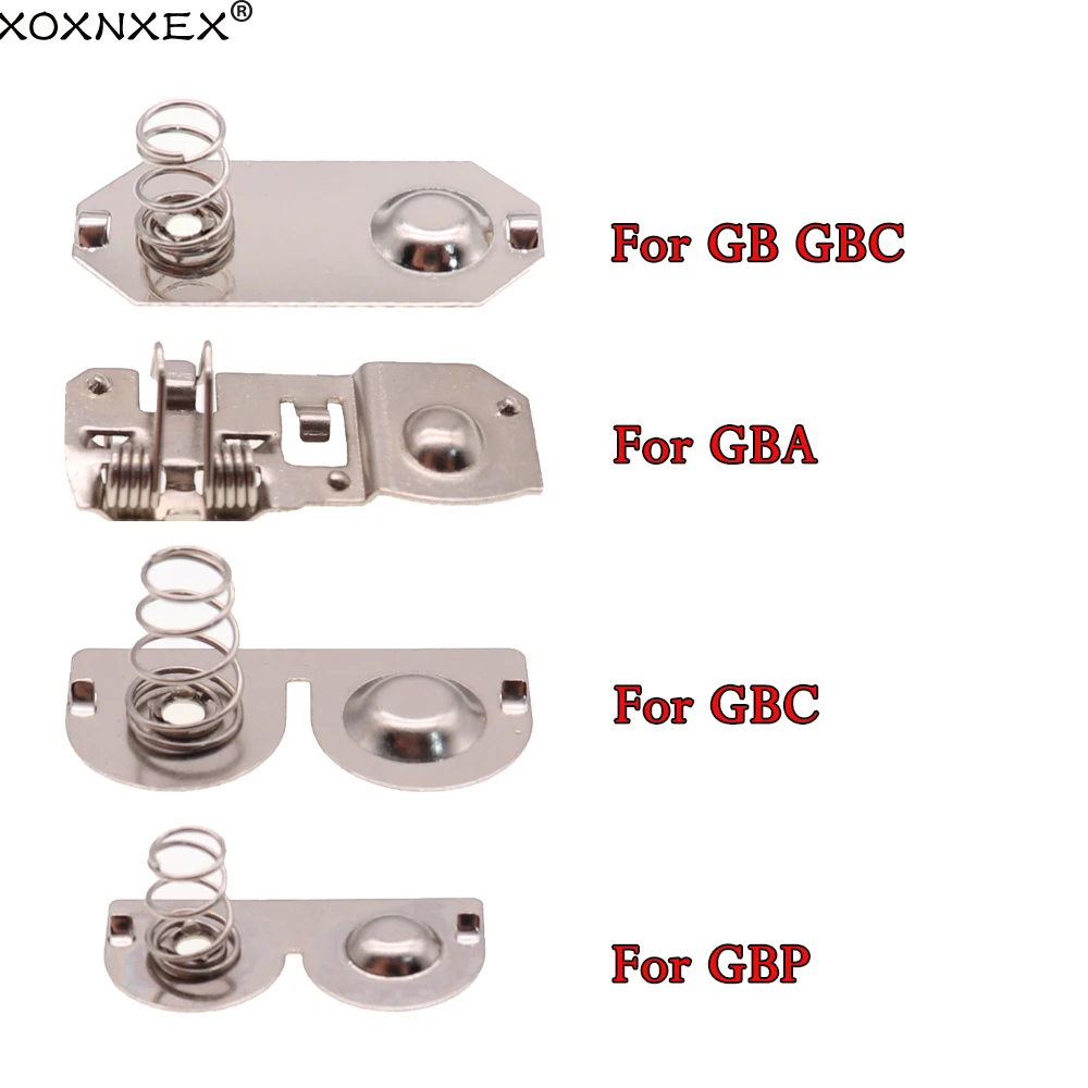 10Pcs Terminali Batteria Contatti A Molla Sostituzione Molla Batteria Per Nintendo Game Boy Advance Console Di Gioco Per Gba Gbc Gb Dmg