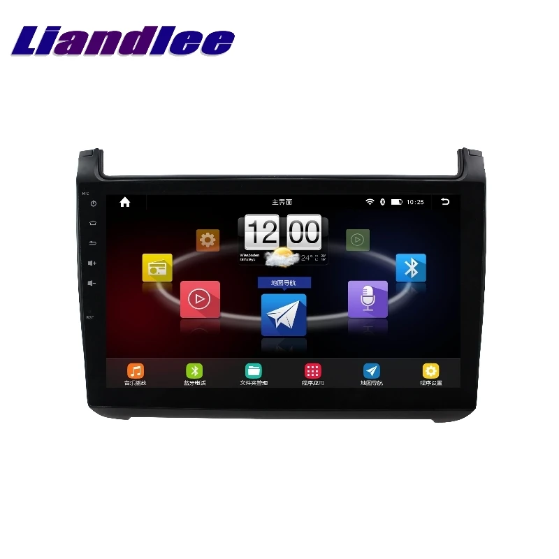 Liandlee для Volkswagen VW Polo Mk5 2009 ~ 2017 автомобильный мультимедиа, ТВ DVD gps аудио Hi-Fi Радио Стерео оригинальный стиль навигация NAVI