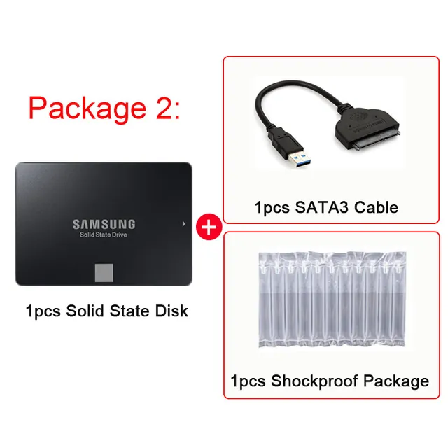 SAMSUNG SSD 860 EVO 250GB 500GB Internal Solid State Disk HDD Hard Drive SATA3 2.5 250 GB 1TB Inch Laptop Desktop PC TLC Disco 4