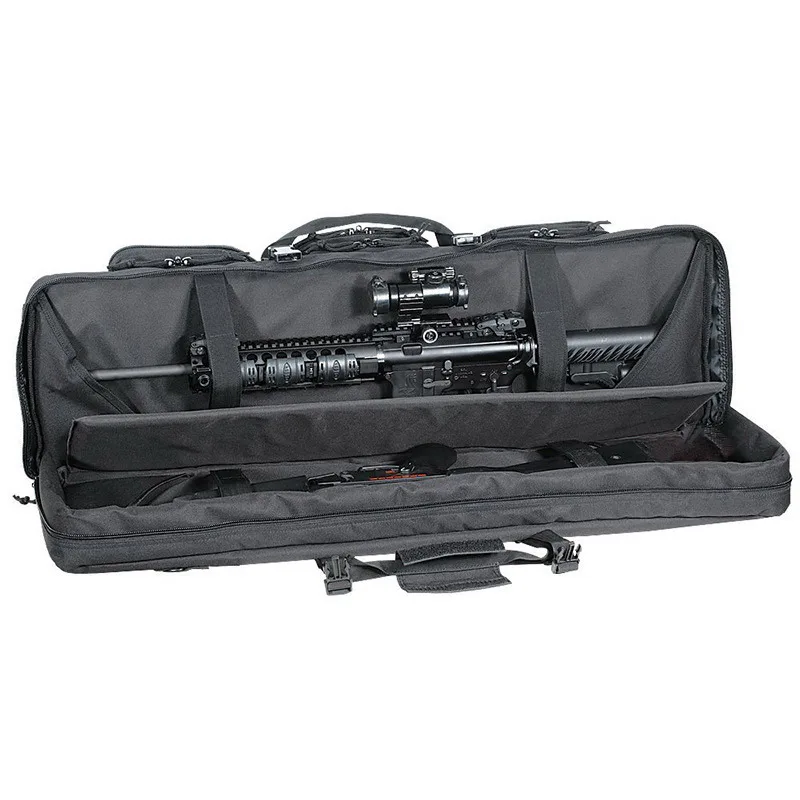 Najtaniej 130 cm 52 cal długość torby wojskowe 600D Oxford podwójna torba taktyczna CS Airsoft Gun karabin torby dla mężczyzn wędkarstwo polowanie piesze wycieczki